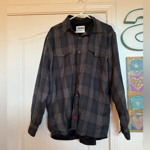 Mountain Khakis plaid jacket w fleece lining